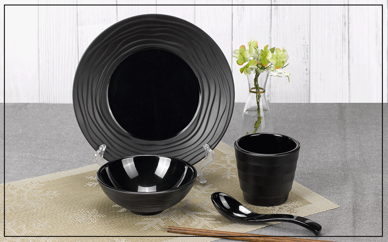 仿瓷餐具摆台套装